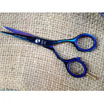 Jaguar "Diamond TB Blue Titan Fusion 5.5" Gold Line Champion Class Scissor.